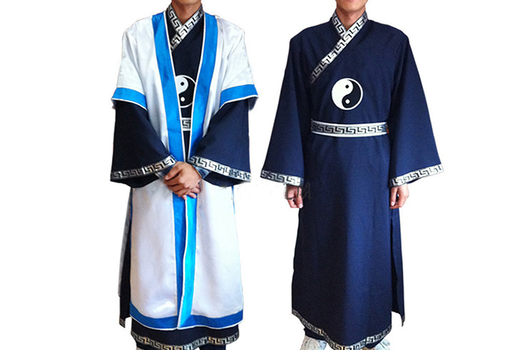 Vestido Fayi Changpao Com Cabo