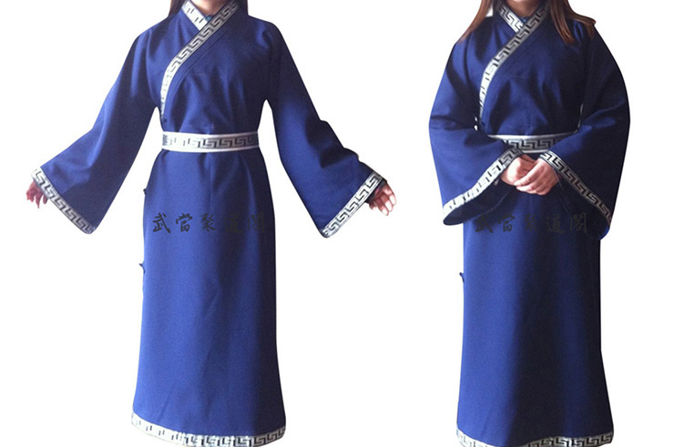 Vestido Fayi Changpao Com Cabo