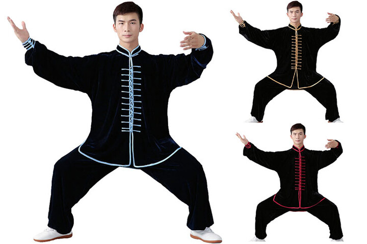Vestido Taiji Jingyi Veludo 2