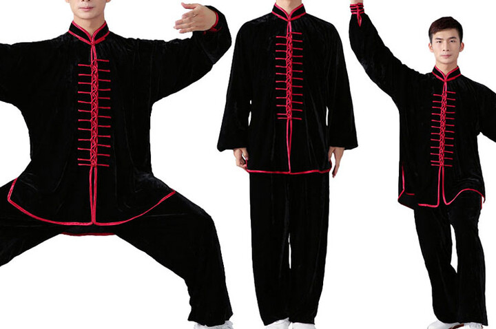 Vestido Taiji Jingyi Veludo 2
