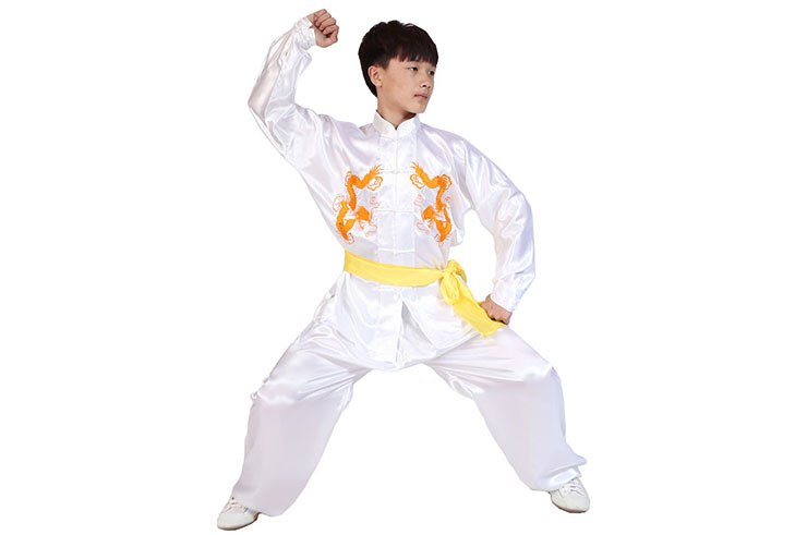 Double Dragon Taiji Uniform， Shaolin