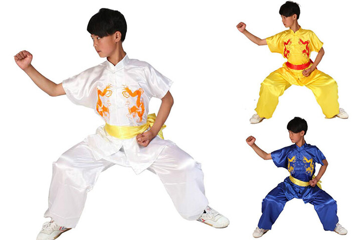 Vestido Chang Quan Duplo Dragão