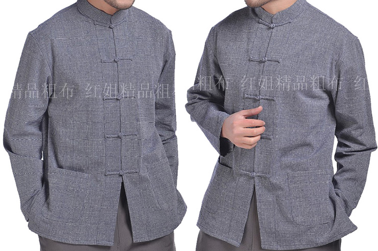 Camisa tradicional «Tangzhuang» Mangas Largas 2