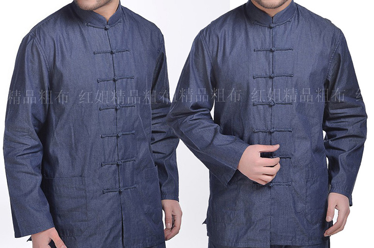 Camisa tradicional «Tangzhuang» Mangas Largas 3