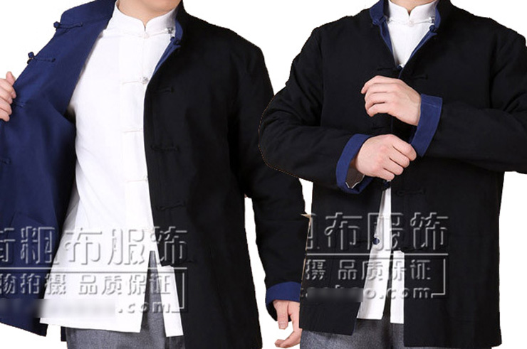 Traditional Top «Tangzhuang» Long Sleeves, Reversible
