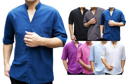 Camisa Chinês Mangas Curto 2