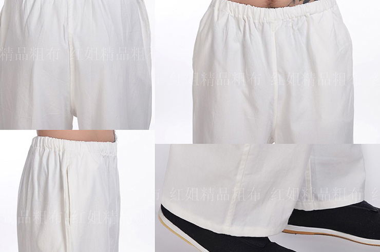 Cotton Pants «Tangzhuang» Side Pockets, 1