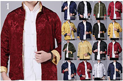 Traditional Top Mao Collar,Reversible, Dooyun