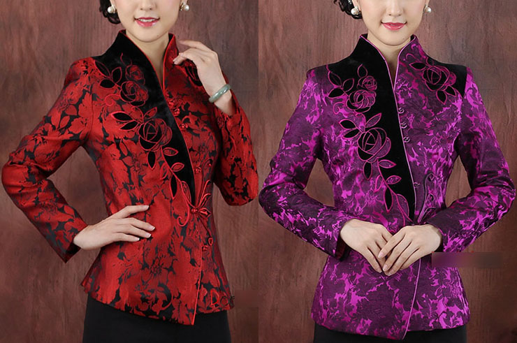 Camisa tradicional «Tangzhuang» Mujer 2, Dooyun