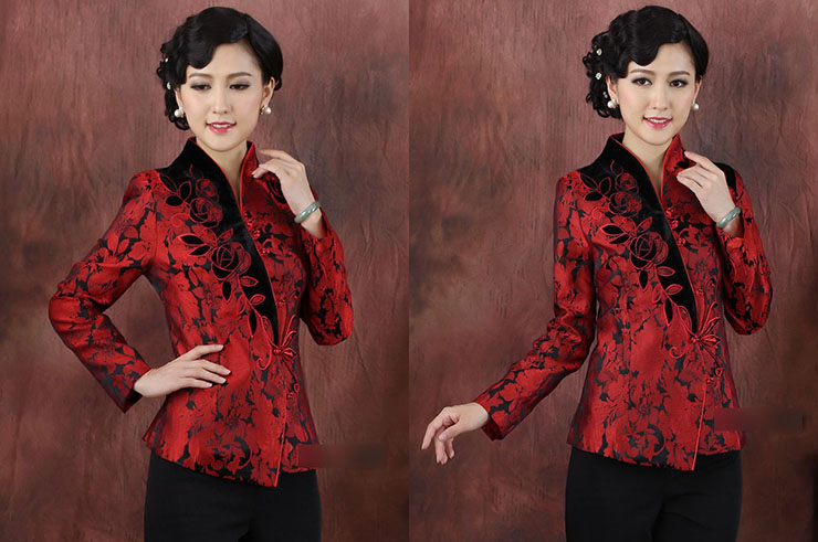 Camisa tradicional «Tangzhuang» Mujer 2, Dooyun