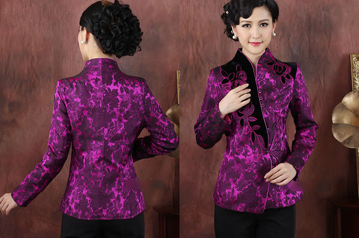 Camisa tradicional «Tangzhuang» Mujer 2, Dooyun