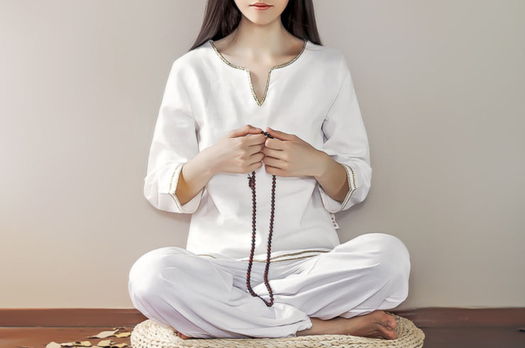 Yoga outfit, cotton and linen, KSY