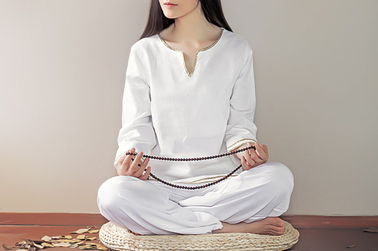 Yoga outfit, cotton and linen, KSY