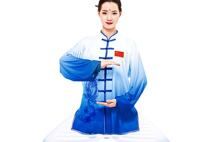 Vestido Taiji Shanren degradado 2