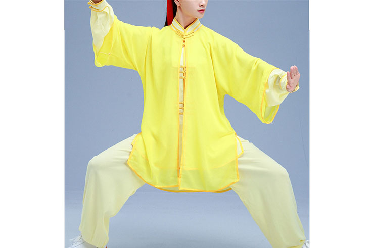 Traje de Taiji Yanwutang, JinLan con velo