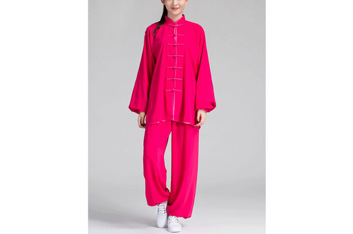 Traje Tai Chi  2, Qingyu,tissu Classique