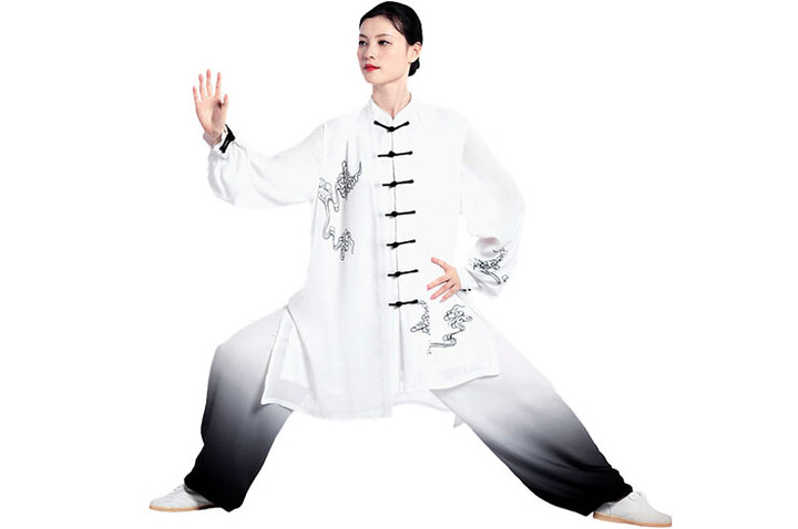 Vestido Taiji ZhengFengHua, XiangYun Com Vela