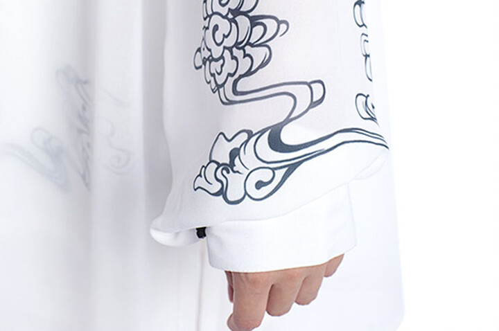 Vestido Taiji ZhengFengHua, XiangYun Com Vela
