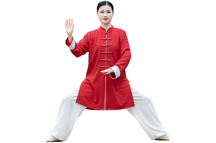 Vestido Taiji ZhengFengHua, HongSeMianMa