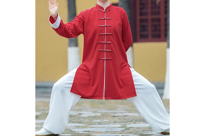Vestido Taiji ZhengFengHua, HongSeMianMa