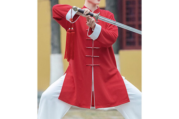 Vestido Taiji ZhengFengHua, HongSeMianMa