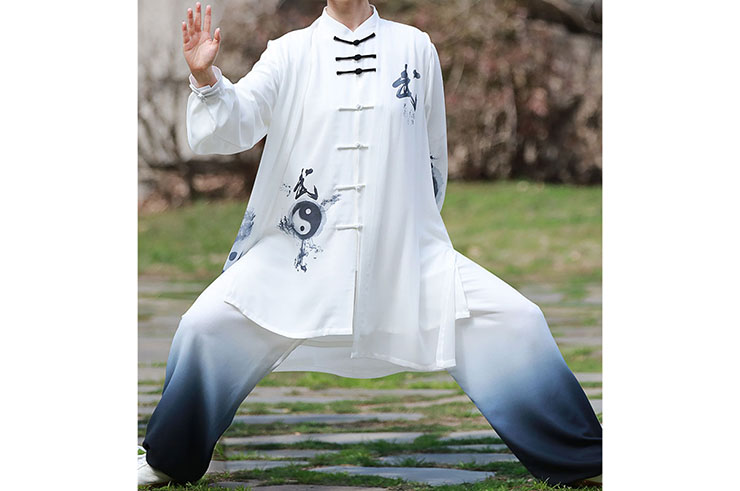 Traje de Taiji ZhengFengHua, YinYang con velo