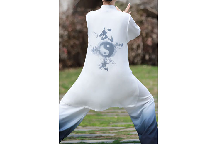 Traje de Taiji ZhengFengHua, YinYang con velo