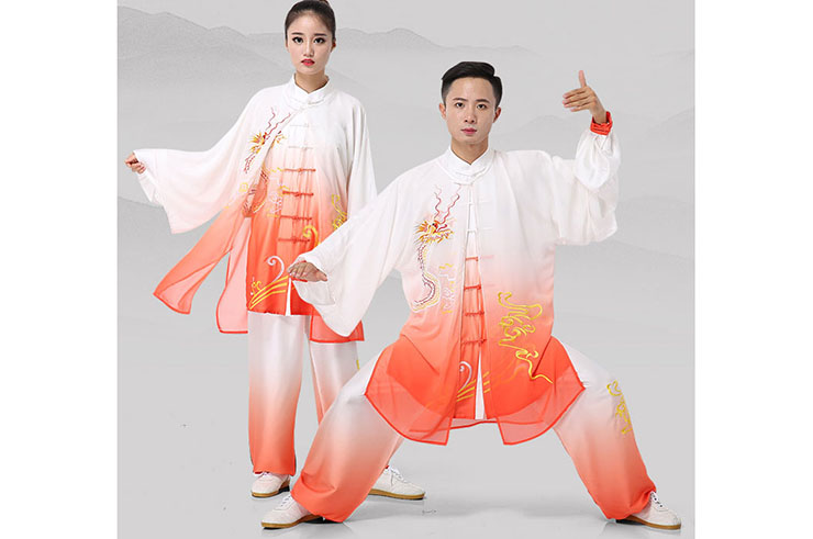 ZhengFengHua Taiji Uniform, SeCaiTiDu with cloak