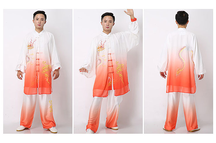 Tenue Taiji ZhengFengHua, SeCaiTiDu avec voile