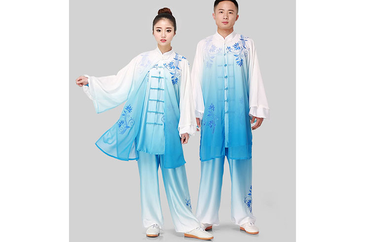 Traje de Taiji ZhengFengHua, SeCaiTiDu con velo