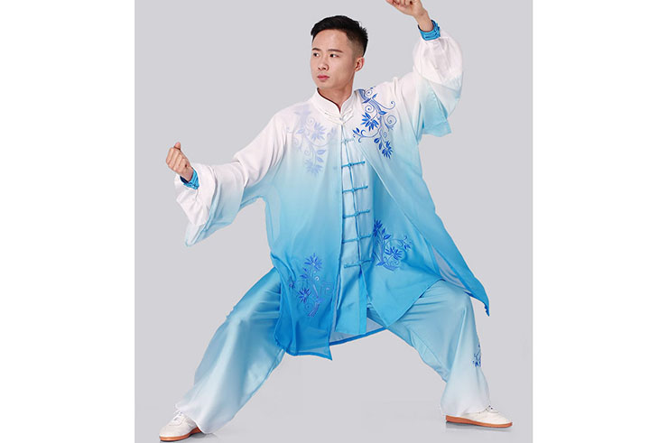 Tenue Taiji ZhengFengHua, SeCaiTiDu avec voile