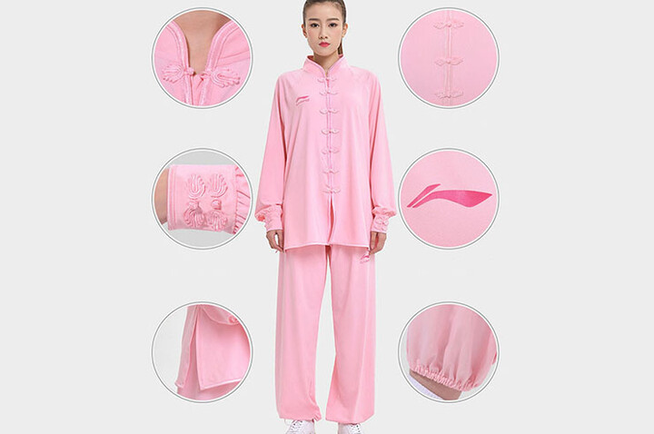 Vestido Taiji LiNing, FenHong