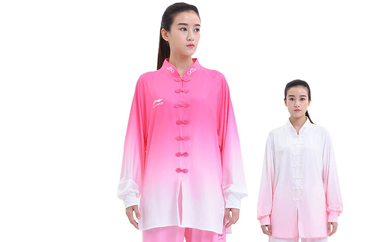 Vestido Taiji LiNing, Gradiente Rosa