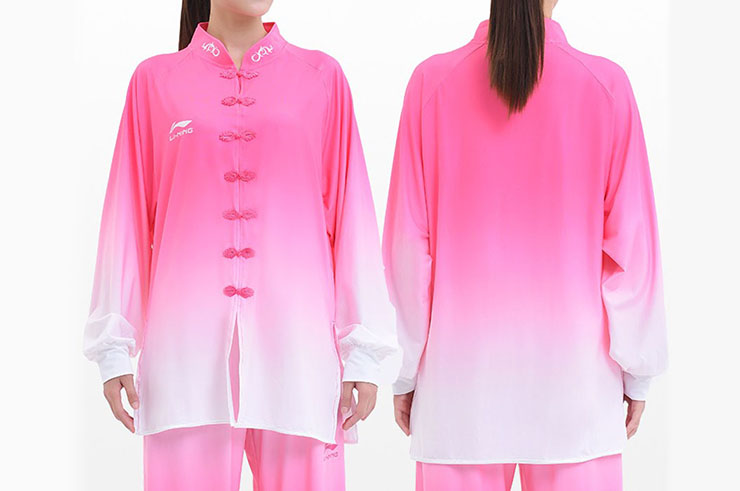 LiNing Taiji Uniform, Pink Gradient