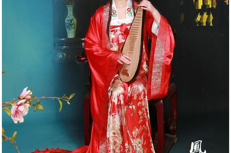 Hanfu, Traje Tradicional Chino, Mujer 6