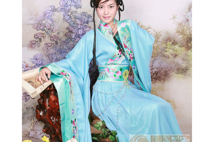 Hanfu, Vestido Chinês Tradicional, Mulher 14