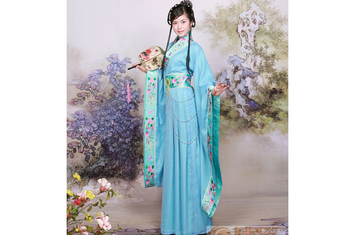 Hanfu, Vestido Chinês Tradicional, Mulher 14