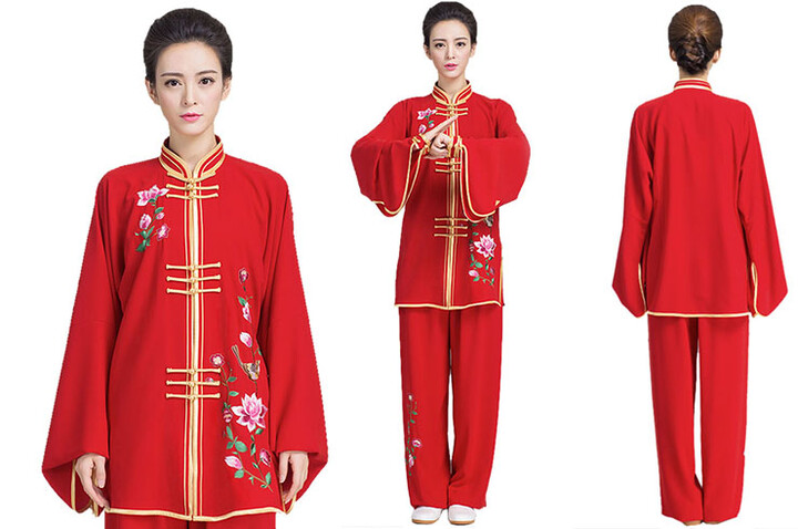 Vestido Tai Chi Flor, Guyun