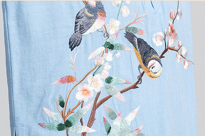 Vestido Taiji Guyun, HuaHeNiao
