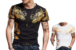 Camiseta Dragão impressão serigráfica 2