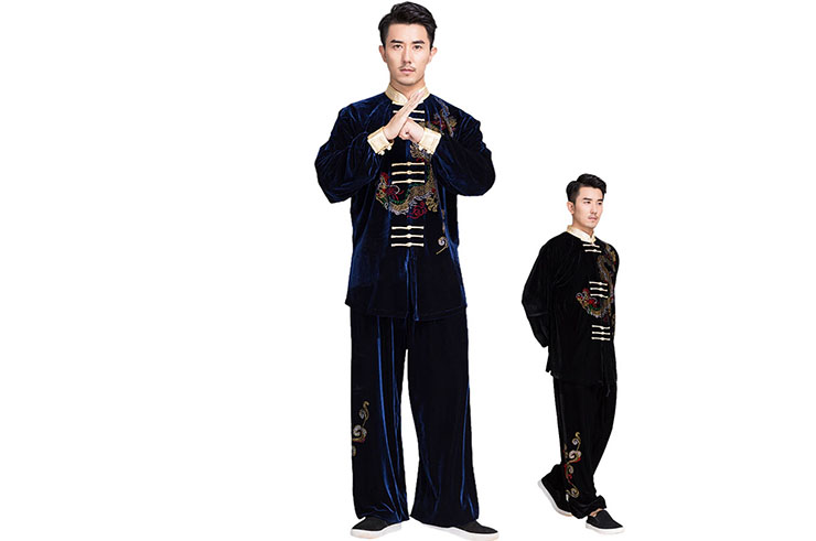 Guyun Taiji Uniform, Dragon with Velvet