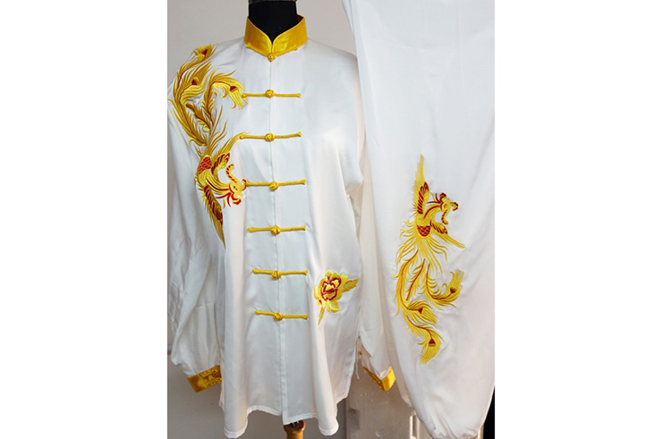 Tai Chi Uniform Embroidered Phoenix 1