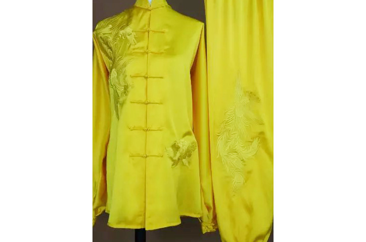 Tai Chi Uniform Embroidered Phoenix 1