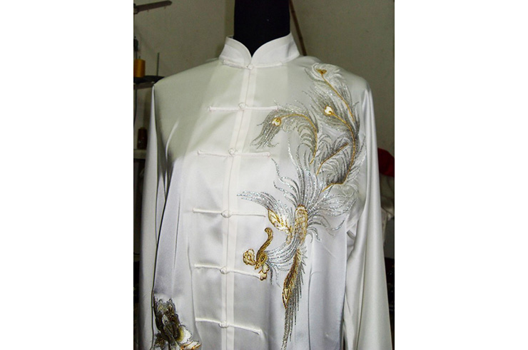 Tai Chi Uniform Embroidered Phoenix 2