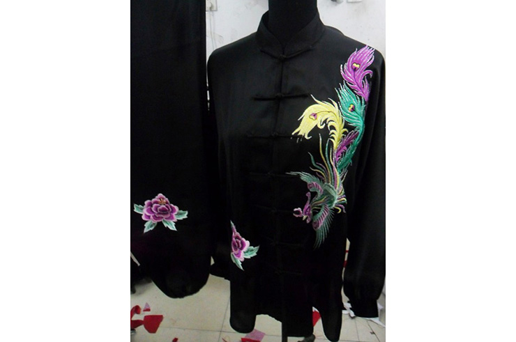 Tai Chi Uniform Embroidered Phoenix 7