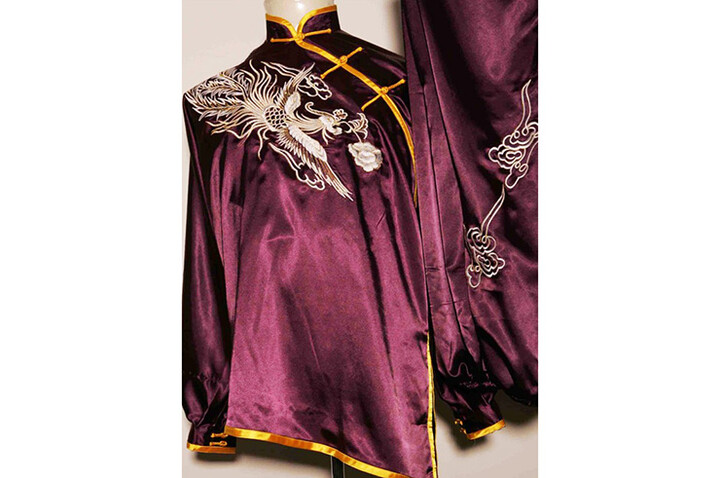 Vestido Tai Chi Bordado, Fénix 9