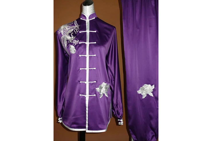 Tai Chi Uniform Embroidered Phoenix 11