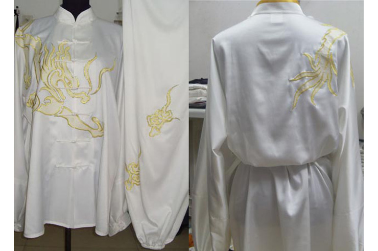 Tai Chi Uniform Embroidered Dragon 1