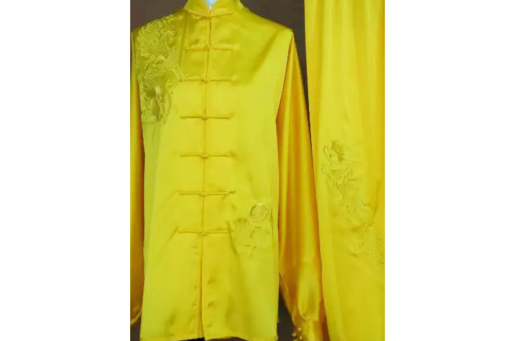 Tai Chi Uniform Embroidered Dragon 5