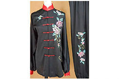 Tai Chi Uniform Embroidered Flower 7